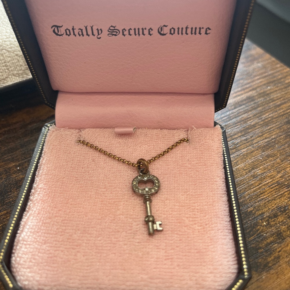 Juicy Couture key neckace